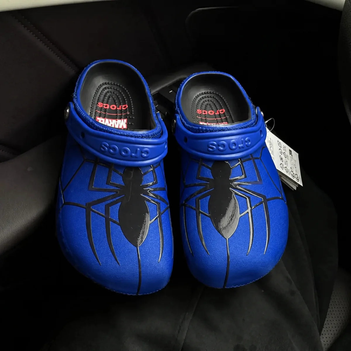 Crocs Spiderman bleu