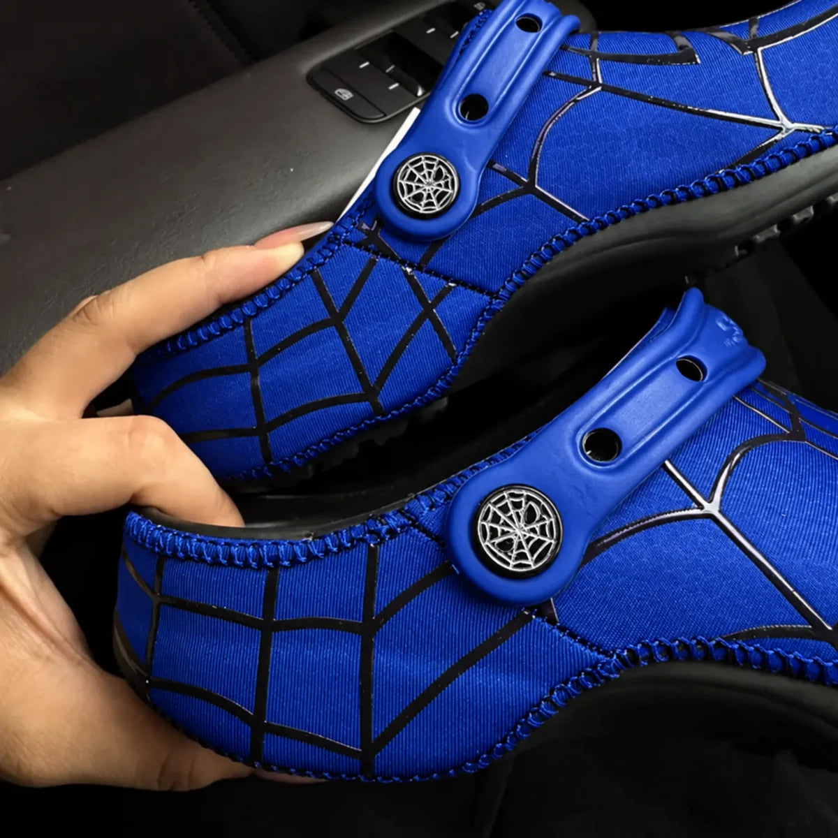 Crocs Spiderman bleu