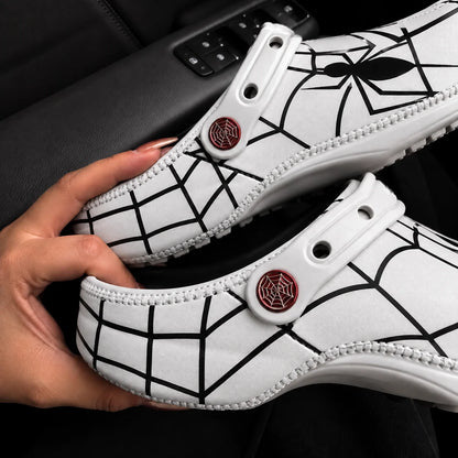 Crocs Spiderman blanc