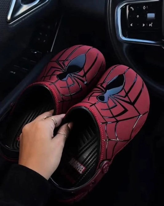 Crocs Spiderman rouge